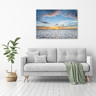 Wall art acrylic Twilight by the sea