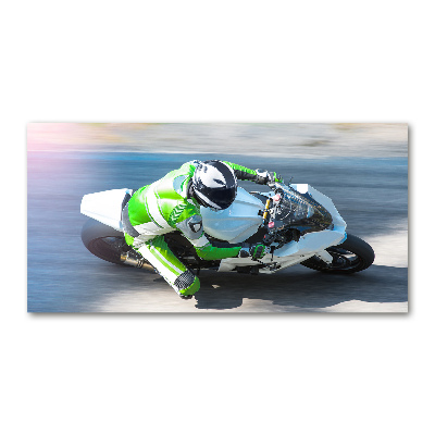 Print on acrylic Motorcycle race