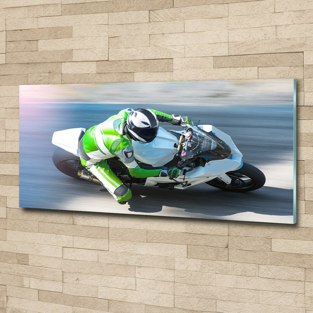 Print on acrylic Motorcycle race