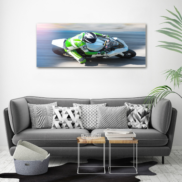 Print on acrylic Motorcycle race