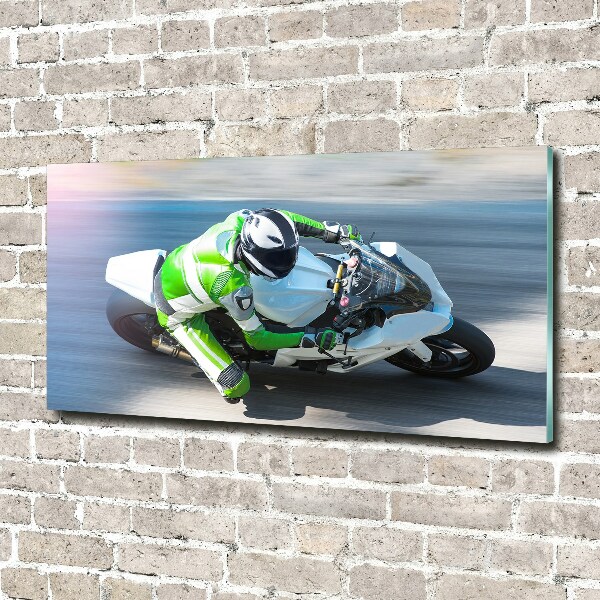 Print on acrylic Motorcycle race