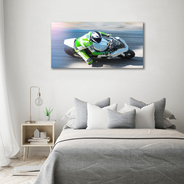 Print on acrylic Motorcycle race