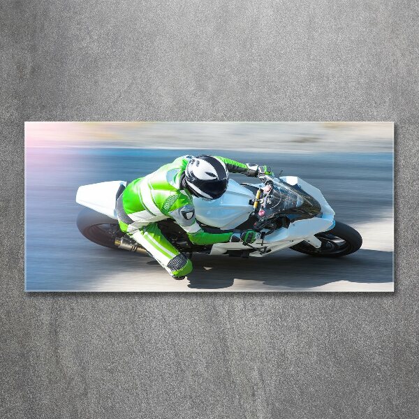 Print on acrylic Motorcycle race