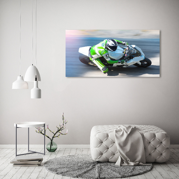 Print on acrylic Motorcycle race