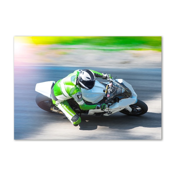 Print on acrylic Motorcycle race