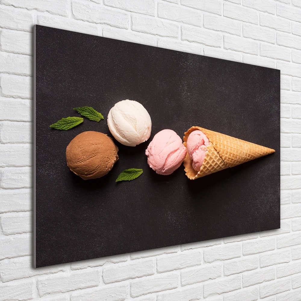 Wall art acrylic Ice cream