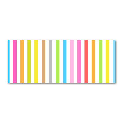 Acrylic wall art Colorful stripes