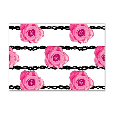 Wall art acrylic Roses