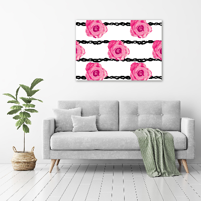 Wall art acrylic Roses