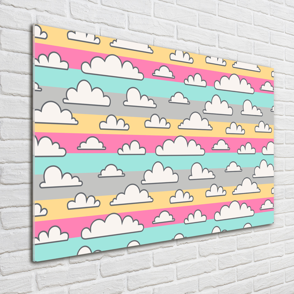 Print on acrylic Clouds