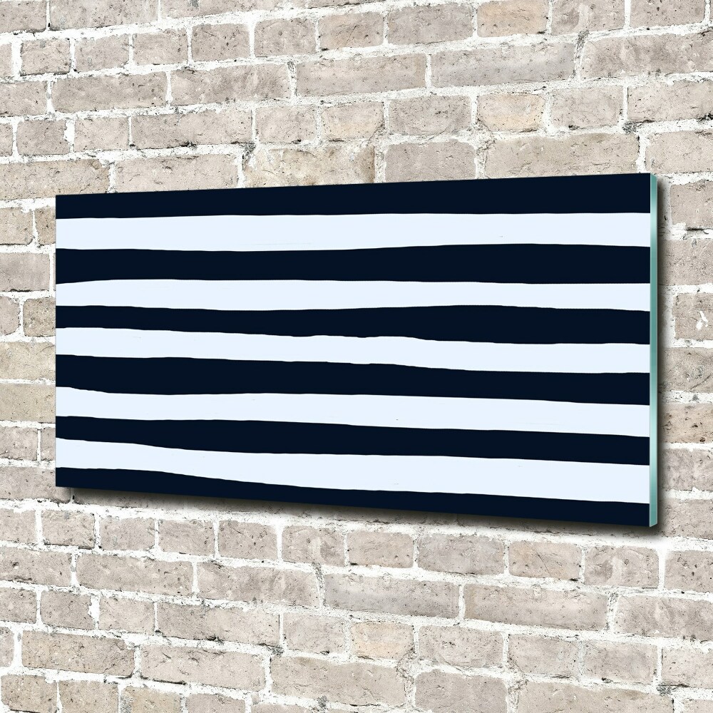 Print on acrylic Background with stripes