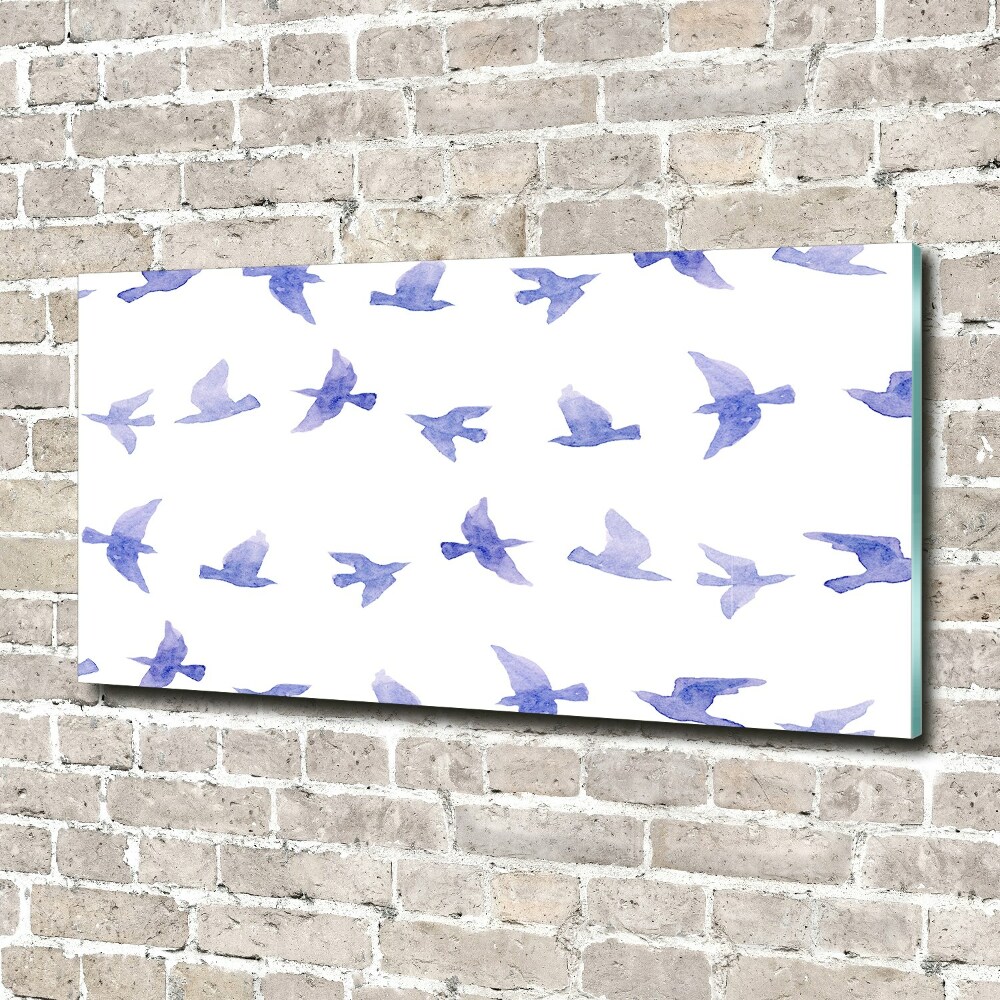 Wall art acrylic Swallows