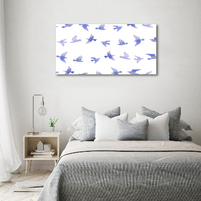 Wall art acrylic Swallows