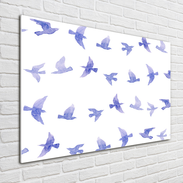 Wall art acrylic Swallows