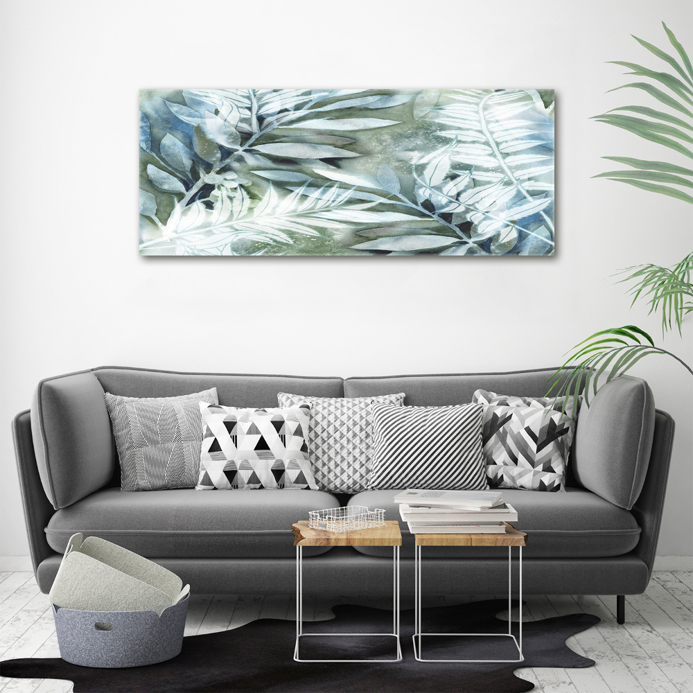 Acrylic wall art Leaves