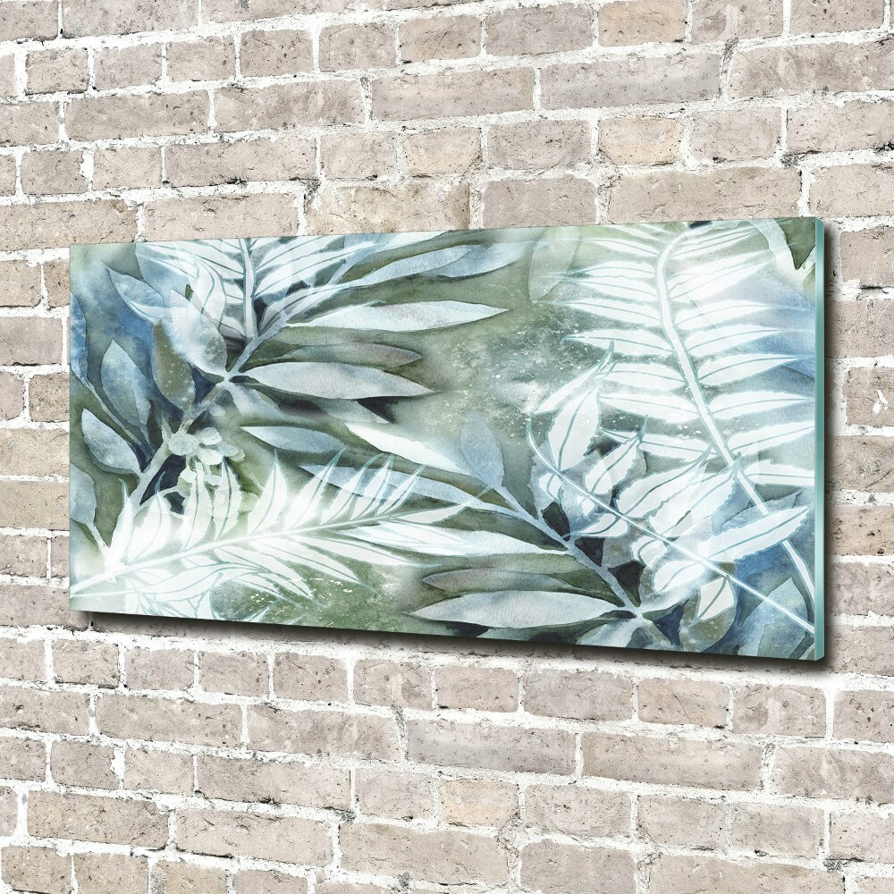 Acrylic wall art Leaves