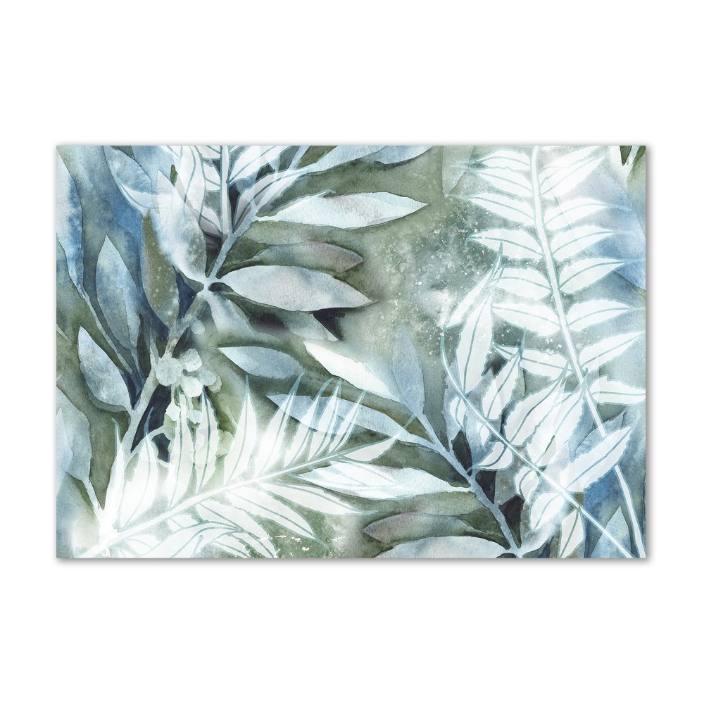 Acrylic wall art Leaves