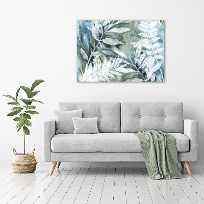 Acrylic wall art Leaves