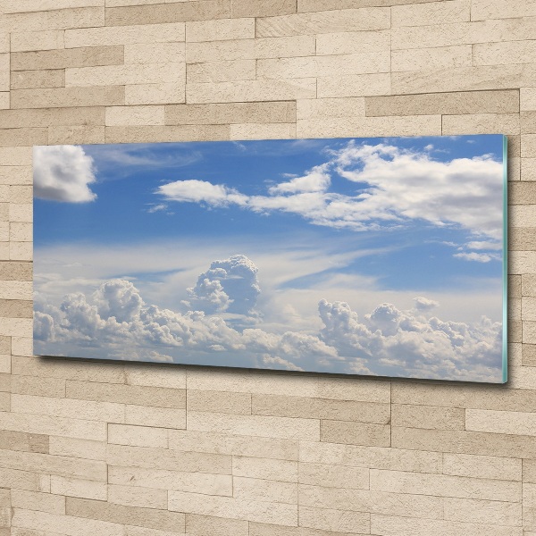 Wall art acrylic Clouds in the sky