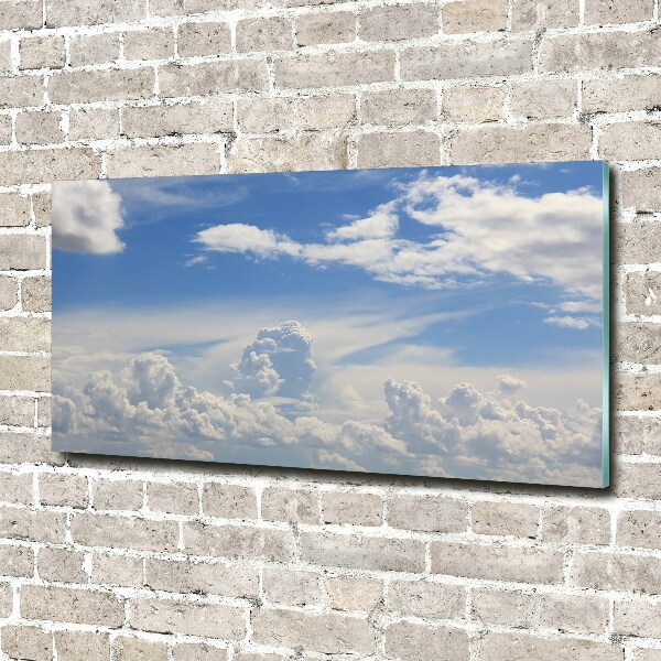 Wall art acrylic Clouds in the sky