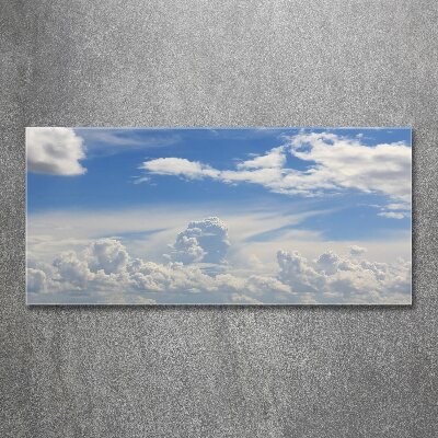 Wall art acrylic Clouds in the sky