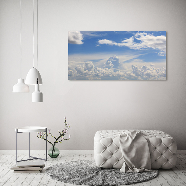 Wall art acrylic Clouds in the sky