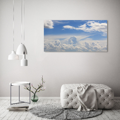 Wall art acrylic Clouds in the sky