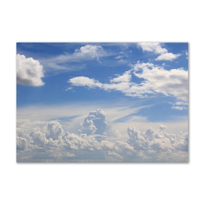 Wall art acrylic Clouds in the sky