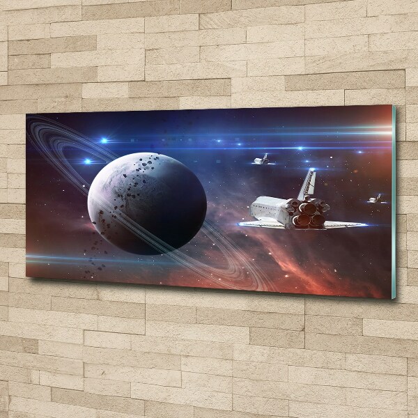 Acrylic wall art Spacecraft