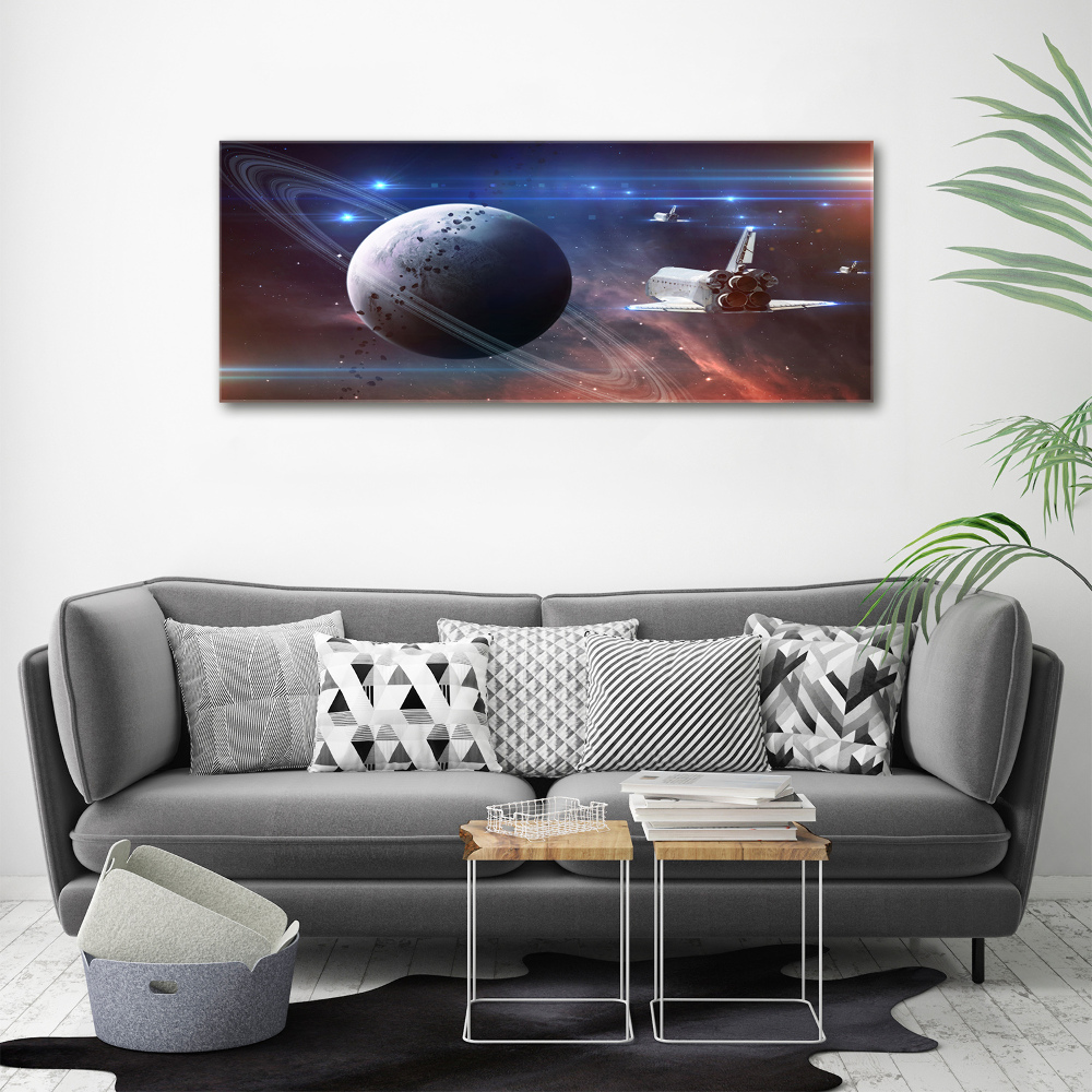 Acrylic wall art Spacecraft