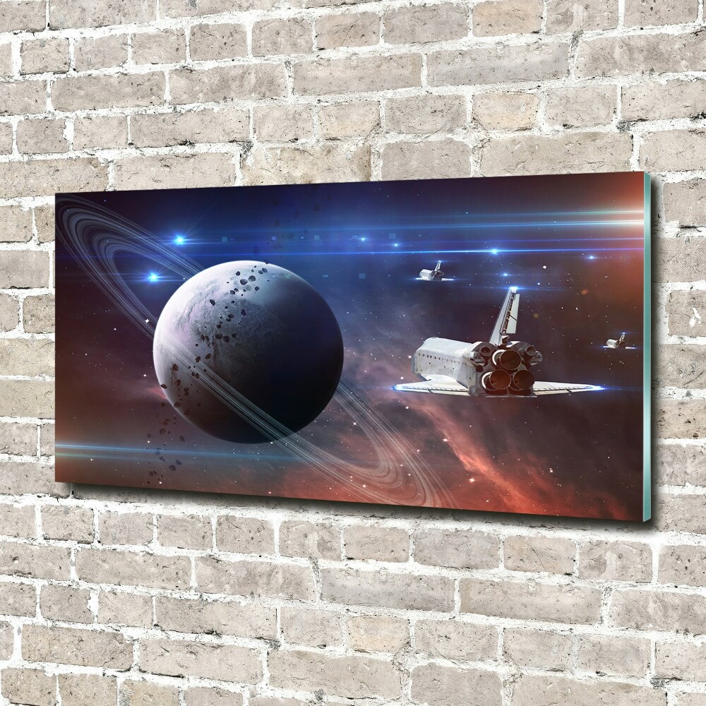 Acrylic wall art Spacecraft