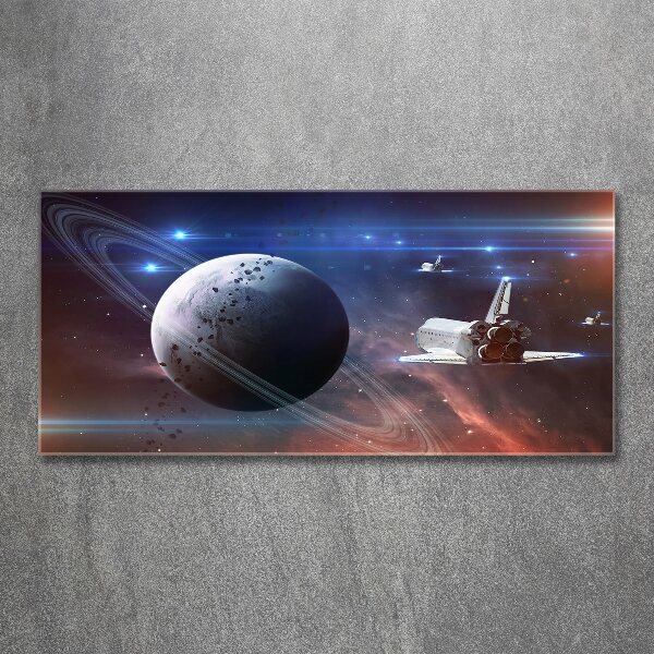 Acrylic wall art Spacecraft