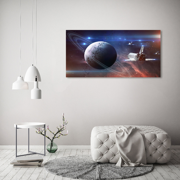 Acrylic wall art Spacecraft