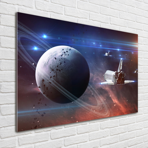 Acrylic wall art Spacecraft