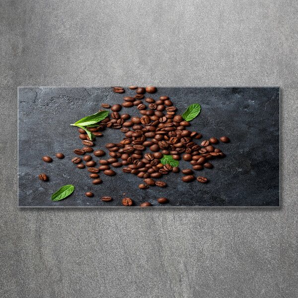 Acrylic wall art Coffee beans