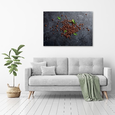 Acrylic wall art Coffee beans