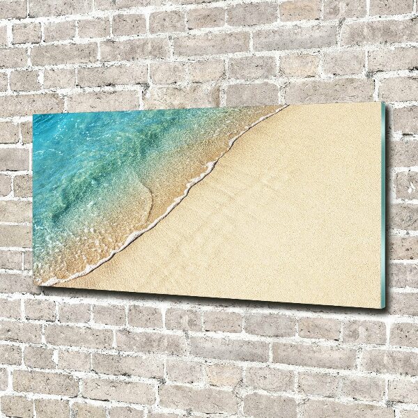 Print on acrylic Beach wave