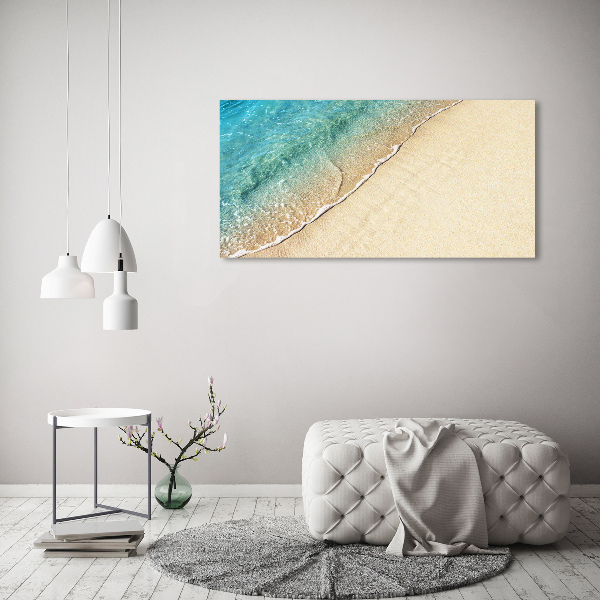 Print on acrylic Beach wave