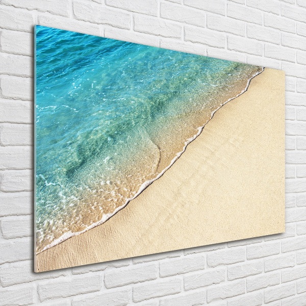 Print on acrylic Beach wave