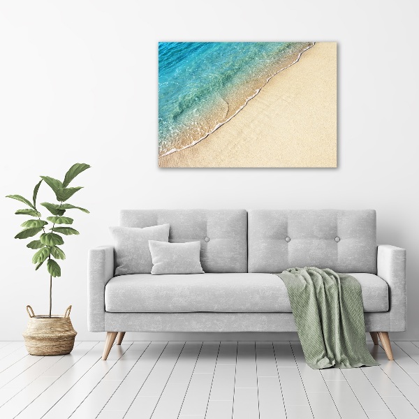 Print on acrylic Beach wave