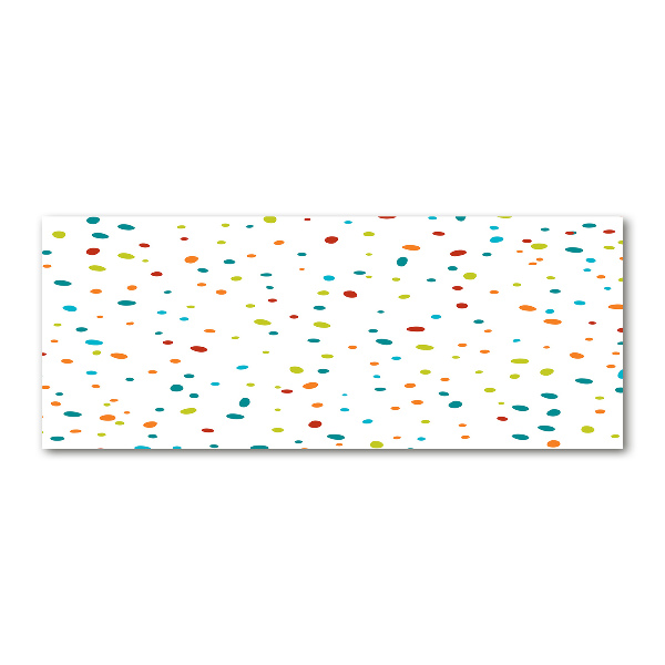 Print on acrylic Colorful dots