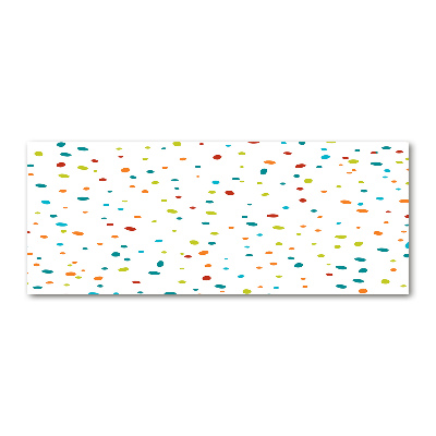 Print on acrylic Colorful dots