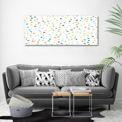 Print on acrylic Colorful dots