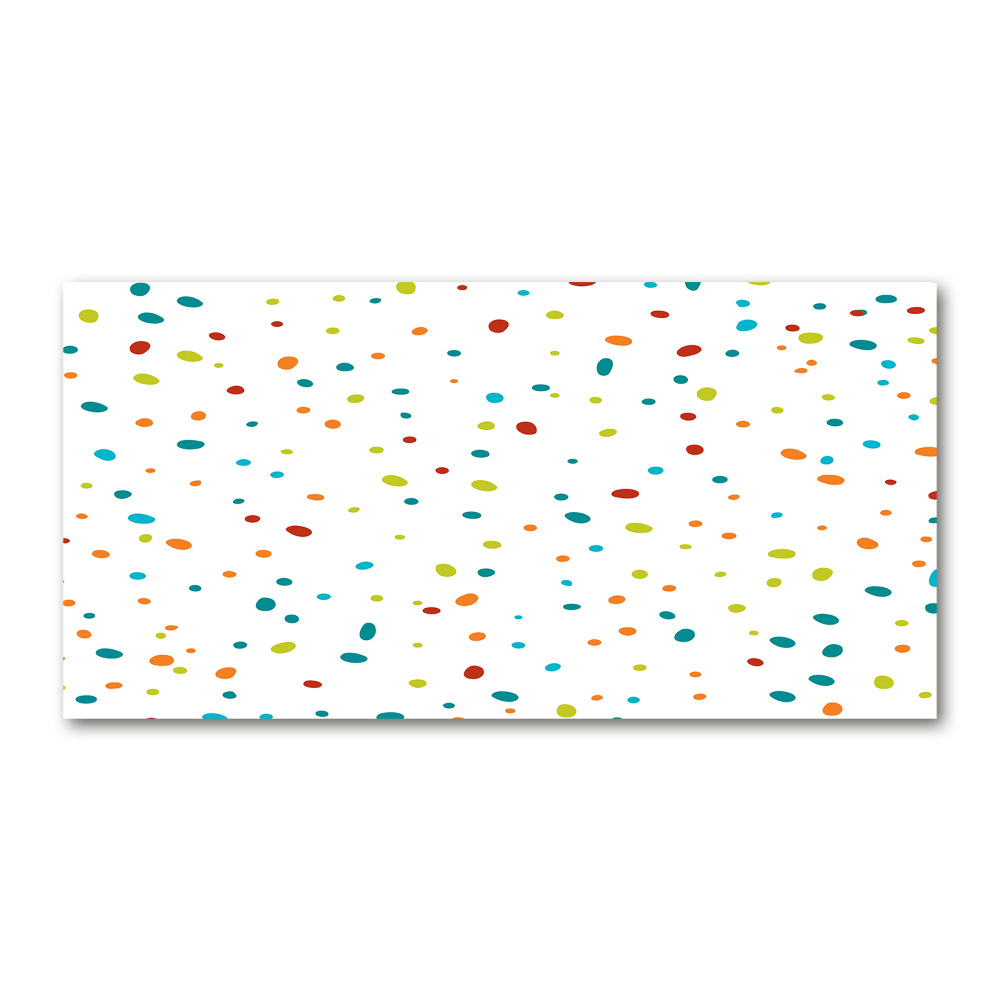 Print on acrylic Colorful dots