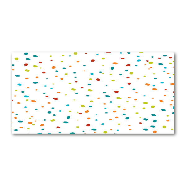 Print on acrylic Colorful dots