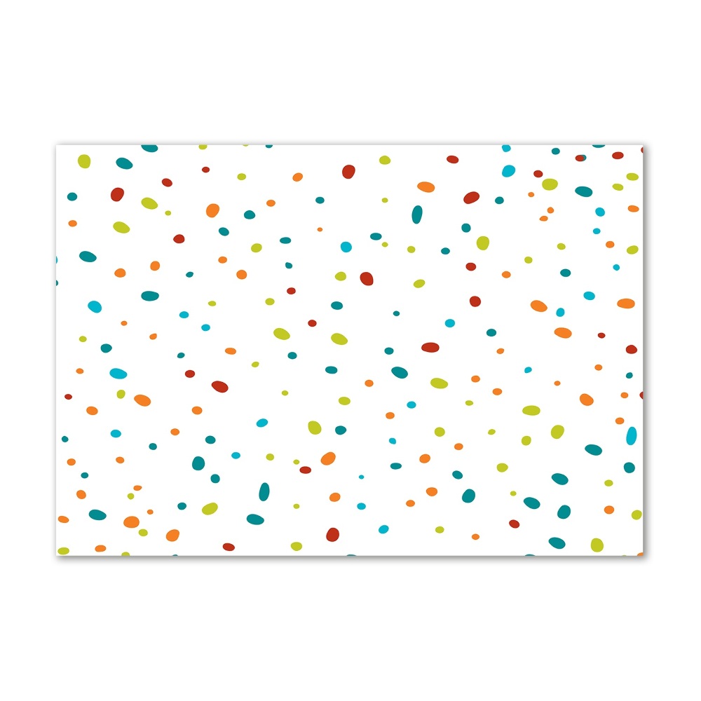 Print on acrylic Colorful dots