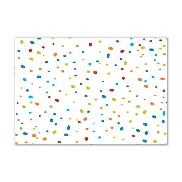 Print on acrylic Colorful dots