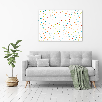 Print on acrylic Colorful dots