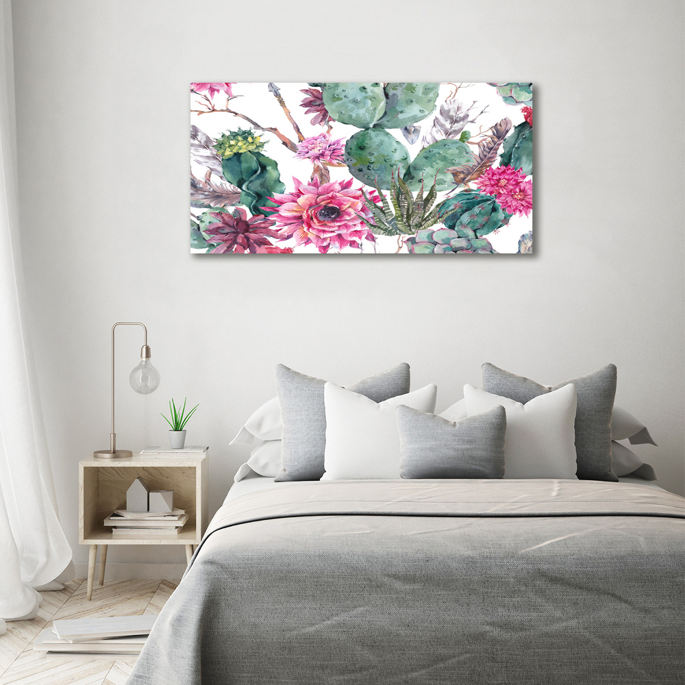 Acrylic print Cacti