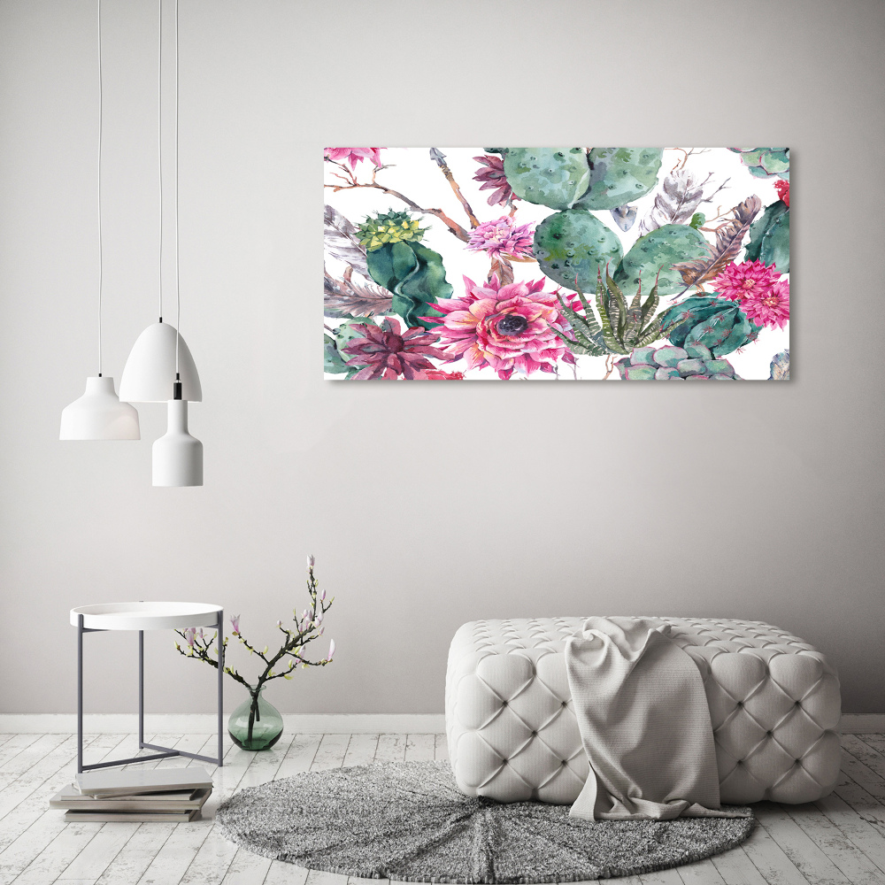 Acrylic print Cacti